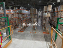 Вид здания. Мезонин Складской комплекс Агротерминал Сынково Московская область, городской окруПодольск, село Сынково, 77, 5 609 м2 фото 4