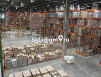 Вид здания. Мезонин Складской комплекс Агротерминал Сынково Московская область, городской окруПодольск, село Сынково, 77, 5 609 м2 фото 5