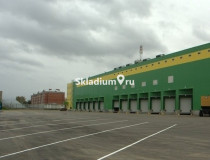 Вид здания. Мезонин Складской комплекс Агротерминал Сынково Московская область, городской окруПодольск, село Сынково, 77, 5 609 м2 фото 2