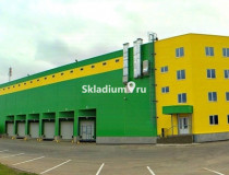 Вид здания. Мезонин Складской комплекс Агротерминал Сынково Московская область, городской окруПодольск, село Сынково, 77, 5 609 м2 фото 3