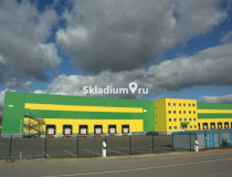 Вид здания. Мезонин Складской комплекс Агротерминал Сынково Московская область, городской окруПодольск, село Сынково, 77, 5 609 м2 фото 1